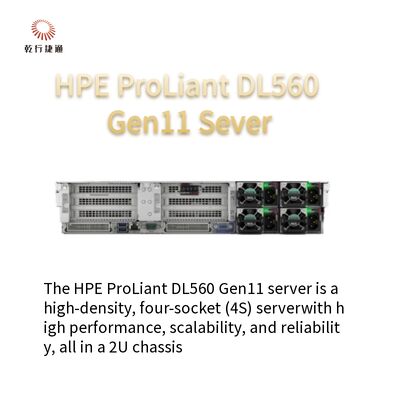 Revolutionize Data Center HPE ProLiant DL560 Gen11 Animation Video Ultimate Speed And Scalable Server