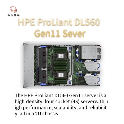 Revolutionize Data Center HPE ProLiant DL560 Gen11 Animation Video Ultimate Speed And Scalable Server