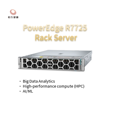 PowerEdge R7725 Rack Server  ,AMD EPYC 9005 Series processors 