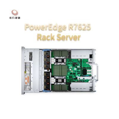 2U Two Socket PowerEdge R7625 Rack Server 4th Gen AMD EPYC™ Processors Up To 8x PCIe Gen5 Slots 12 X 2.5" SATA/SAS SSDs
