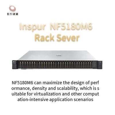 Intel C621A Rack Storage Server Inspur NF5180M6 1U Rack Mount Server