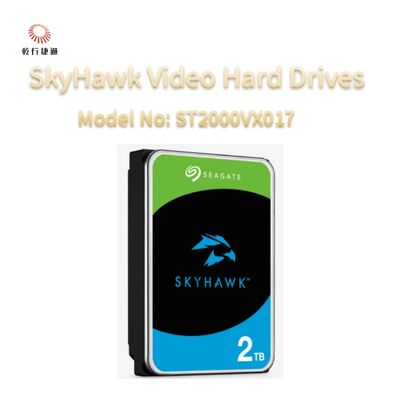 Seagate SkyHawk Video Hard Drives Model No: ST2000VX017