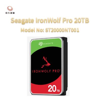 Seagate IronWolf Pro 20TB Model No: ST20000NT001