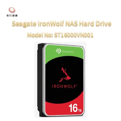 Seagate IronWolf® Network-Attached Storage (NAS) Hard Drive Model No: ST16000VN001