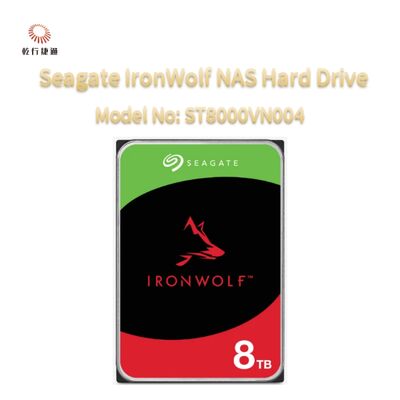 Seagate IronWolf® Network-Attached Storage (NAS) Hard Drive Model No: ST8000VN004