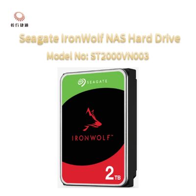 Seagate IronWolf NAS Hard Drive Model No: ST2000VN003