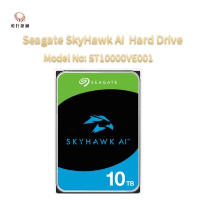 Seagate SkyHawk AI Video Hard Drive Model No: ST10000VE001