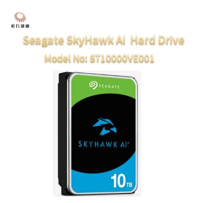 Seagate SkyHawk AI Video Hard Drive Model No: ST10000VE001