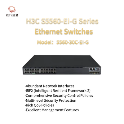 H3C S5560-EI-G Series S5560-30C-EI-G-H1  High-Performance Ethernet Switches