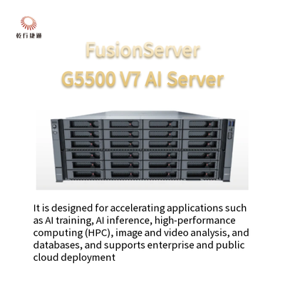 FusionServer G5500 V7 4U AI server 2 x 4th/5th Gen Intel® Xeon® Scalable processors