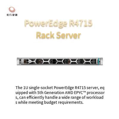 PowerEdge R4715 1U Single-Socket Server Powered by 5th Generation AMD EPYC Processors