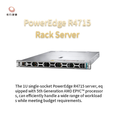 PowerEdge R4715 1U Single-Socket Server Powered by 5th Generation AMD EPYC Processors