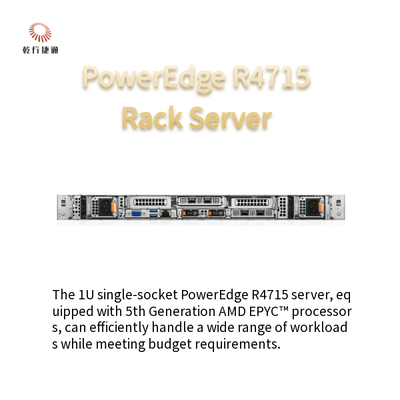 PowerEdge R4715 1U Single-Socket Server Powered by 5th Generation AMD EPYC Processors