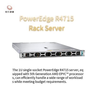 PowerEdge R4715 1U Single-Socket Server Powered by 5th Generation AMD EPYC Processors
