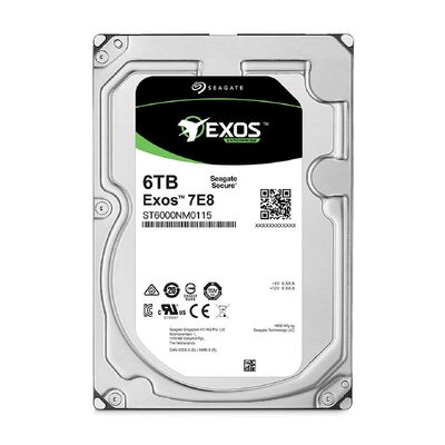 Seagate Exos Enterprise Hard Drives EXOS 6TB Model No: ST6000NM0115
