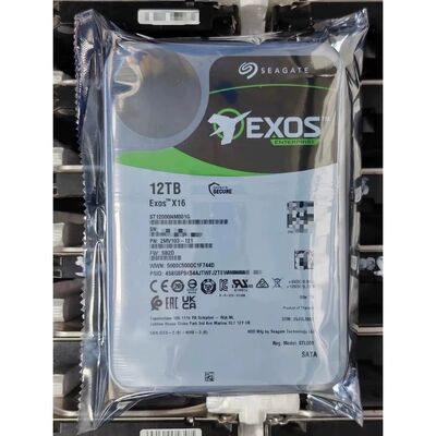 Seagate Exos Enterprise Hard Drives EXOS 12TB Model No: ST12000NM001G