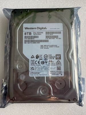 Western Digital  Ultrastar® DC HA340 Data Center HDD   Model：WUS721208BLE6L4