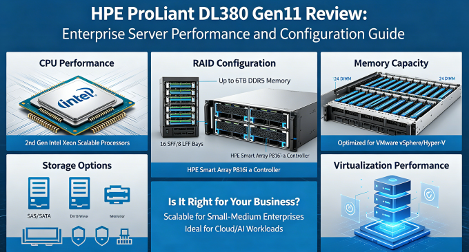 HPE ProLiant DL380 Gen11 Review: Enterprise Server Performance and ...